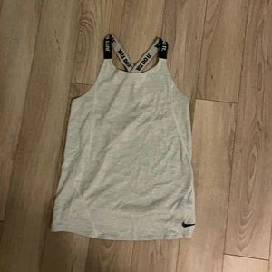 LIGHTLY WORN RACERBACK TANK TOP FROM NIKE